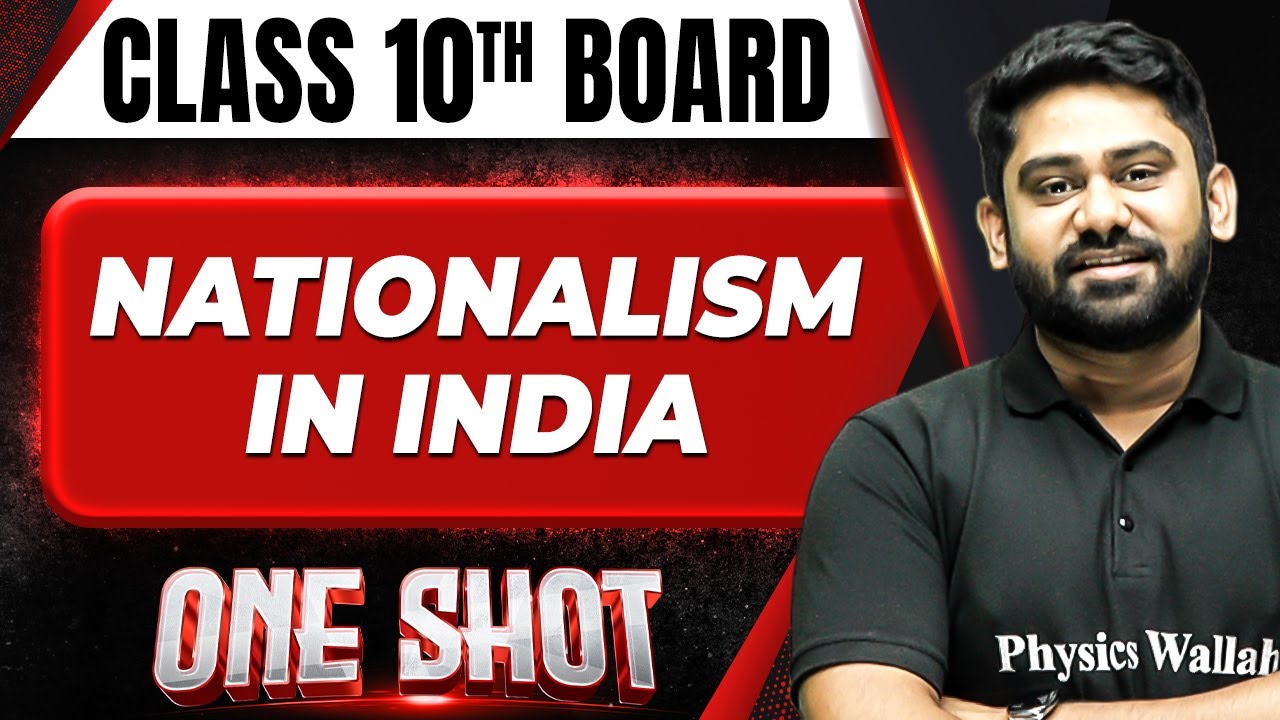 NATIONALISM IN INDIA in 1 Shot: FULL CHAPTER COVERAGE (Theory+PYQs) || Class 10th Boards