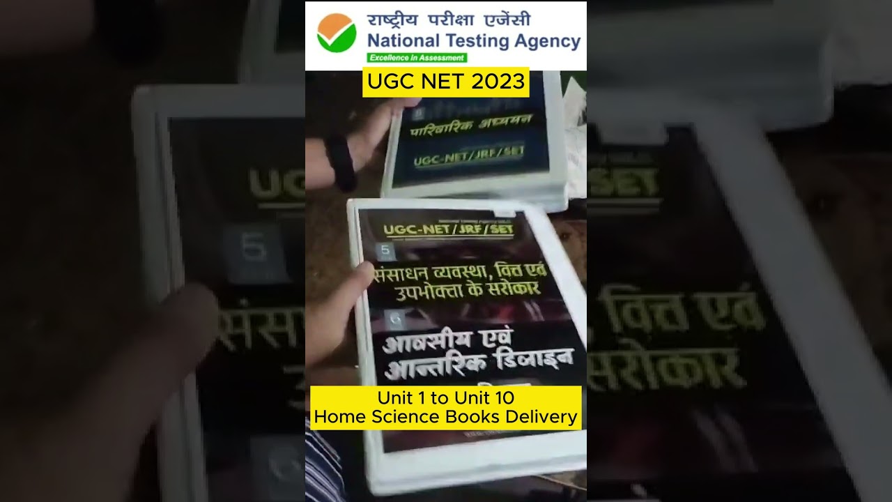UGC NET & TGT PGT Home Science books (study Material) Home Delivery