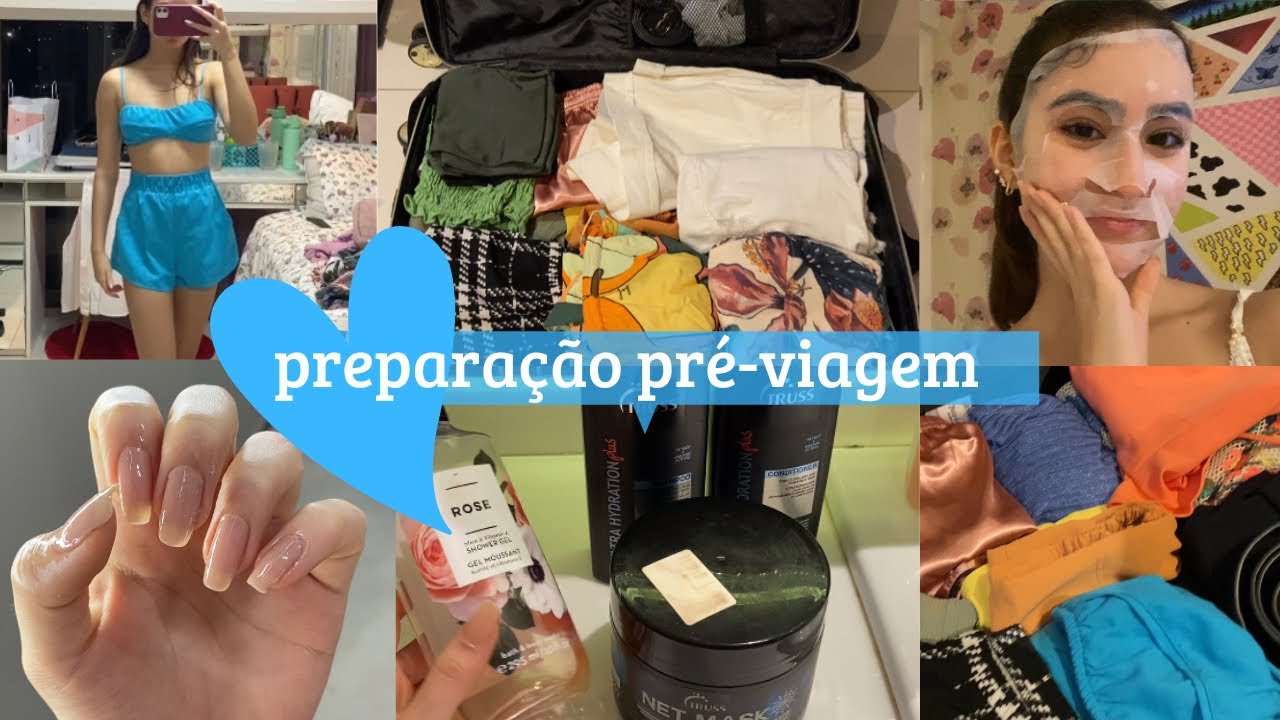 preparação pré-viagem🤍- uma semana comigo