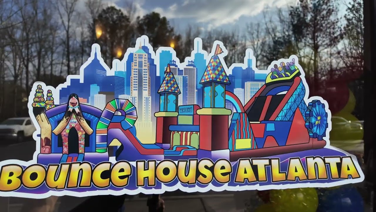 Bounce House Atlanta Warehouse Tour 2025