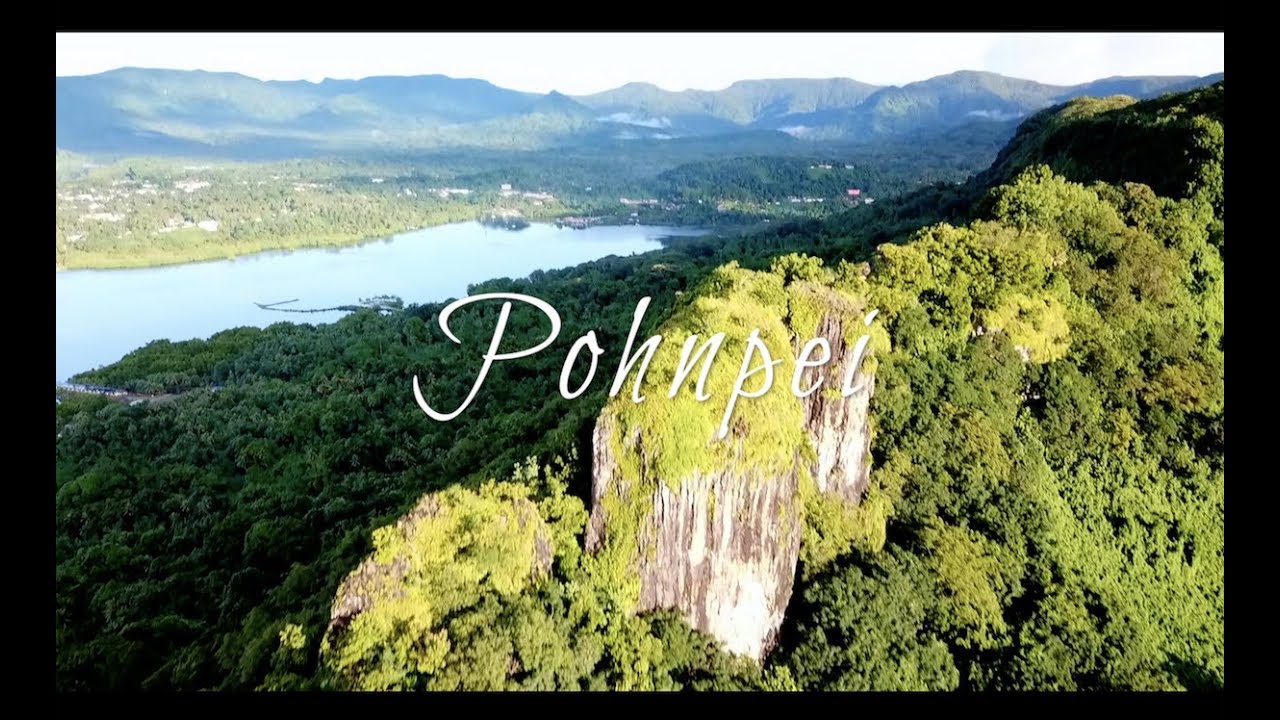 Aerial Views of Pohnpei and Ahnd Atoll