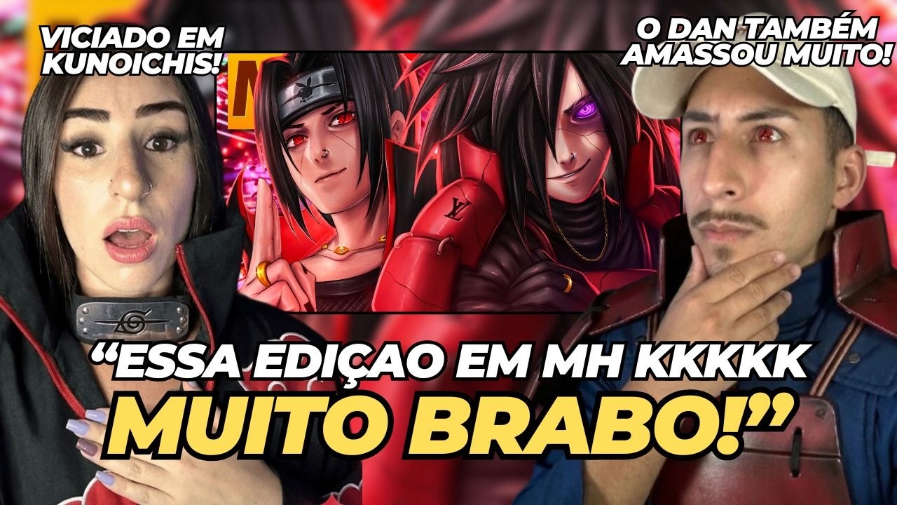 (QUE ISSO MH!) | Tipo Itachi e Madara 🔥 (Genju Dos Crias) ft. ÉoDan | MHRAP | REACT