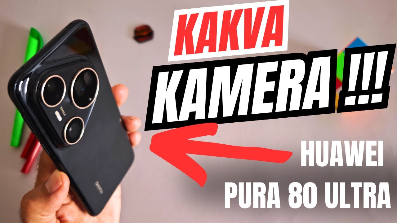 NAJBOLJA kamera na jednom telefonu do sada - Huawei Pura 80 Ultra recenzija
