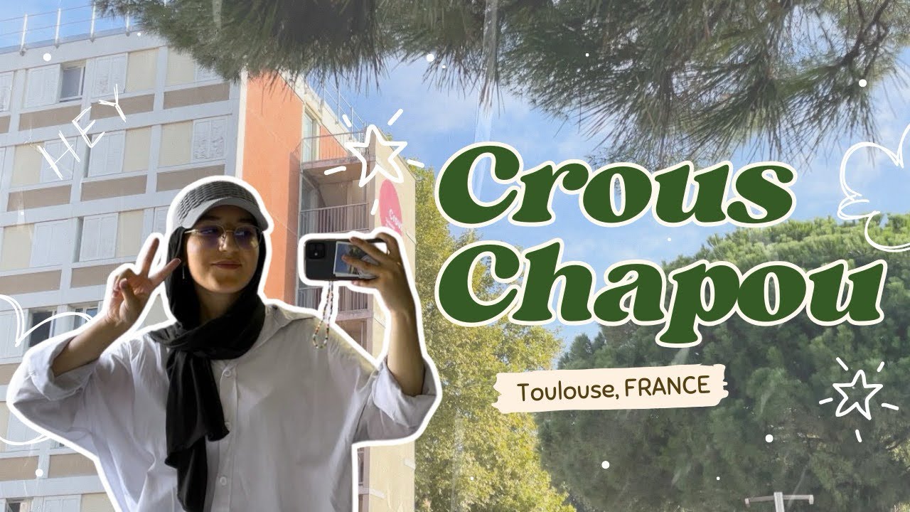 Student housing Tour / Crous Chapou Toulouse