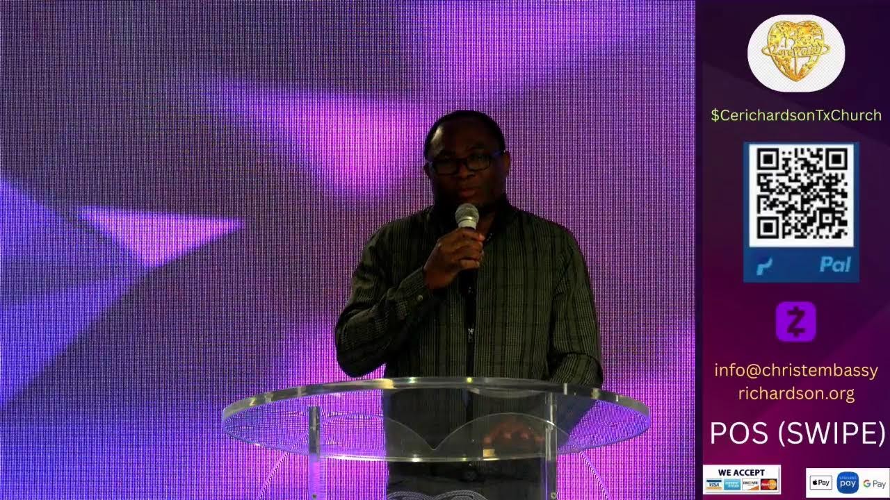 Wednesday Service with Pastor Victor