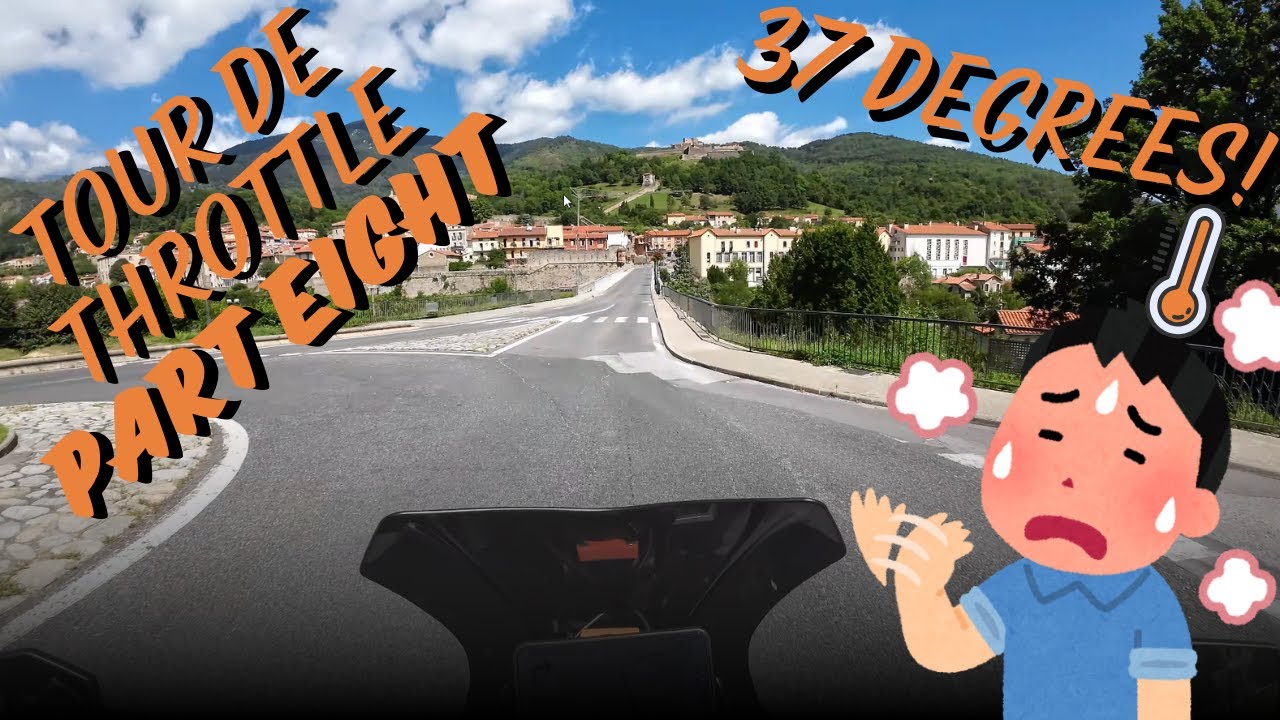 Tour de Throttle: Part 8 – Extreme temperatures as we enter France...