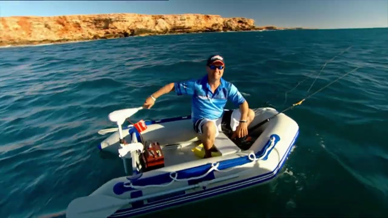 IFISH the Montebello's from an inflatable boat!