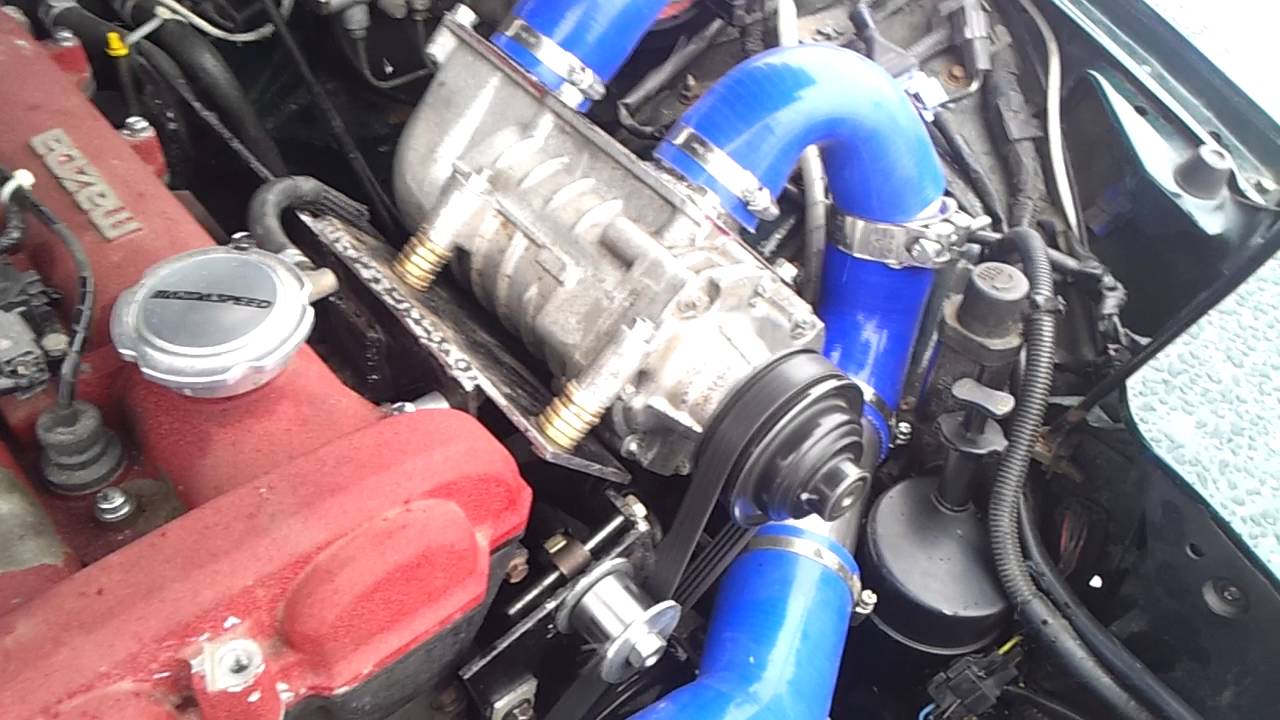 Mazda MX5 Eaton M45 Supercharger Test