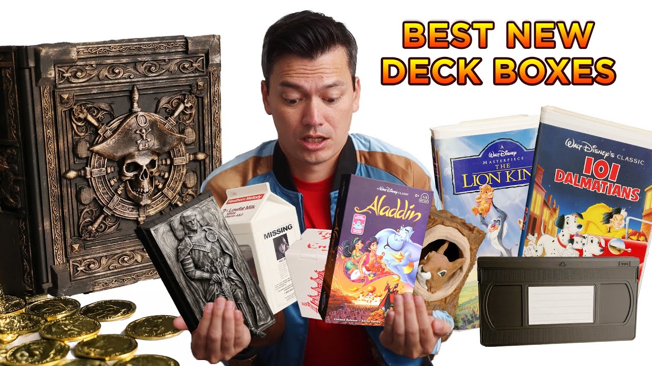The BEST New Deck Boxes for Lorcana, Magic the Gathering and One Piece