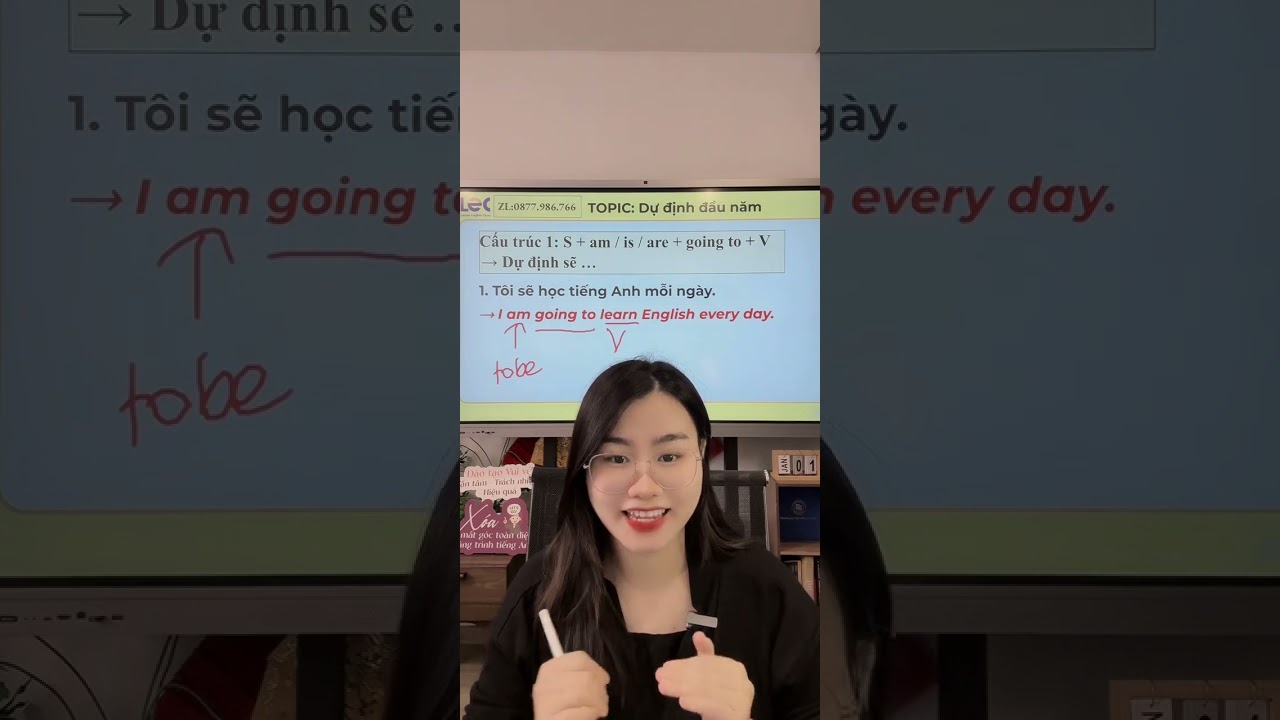 Học Tiếng Anh Giao Tiếp Đời Sống - Chủ đề: Dự Định Đầu Năm - Lucina English Class