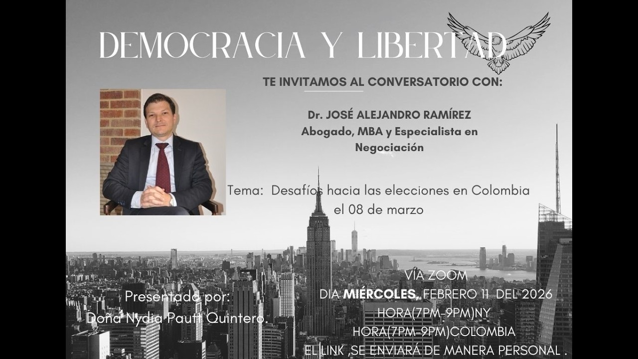 Conversatorio con: DR.JOSÉ ALEJANDRO RAMÍREZ.