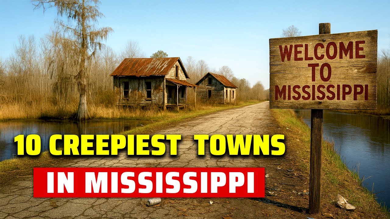 Top 10 Creepiest and Most Remote Towns in Mississippi| ...Don't Go After MIDNIGHT... EVER