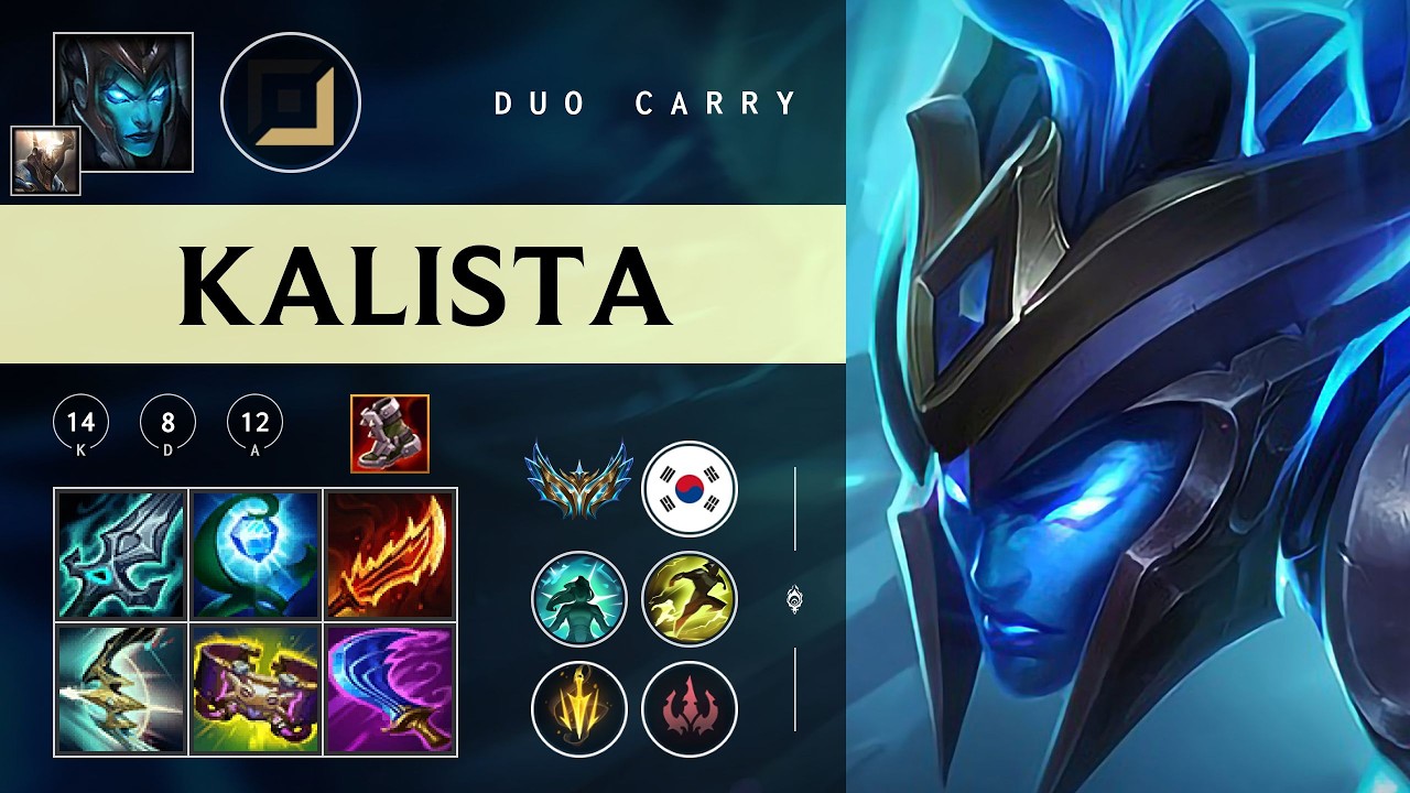 Kalista ADC vs Miss Fortune - KR Challenger Patch 26.05