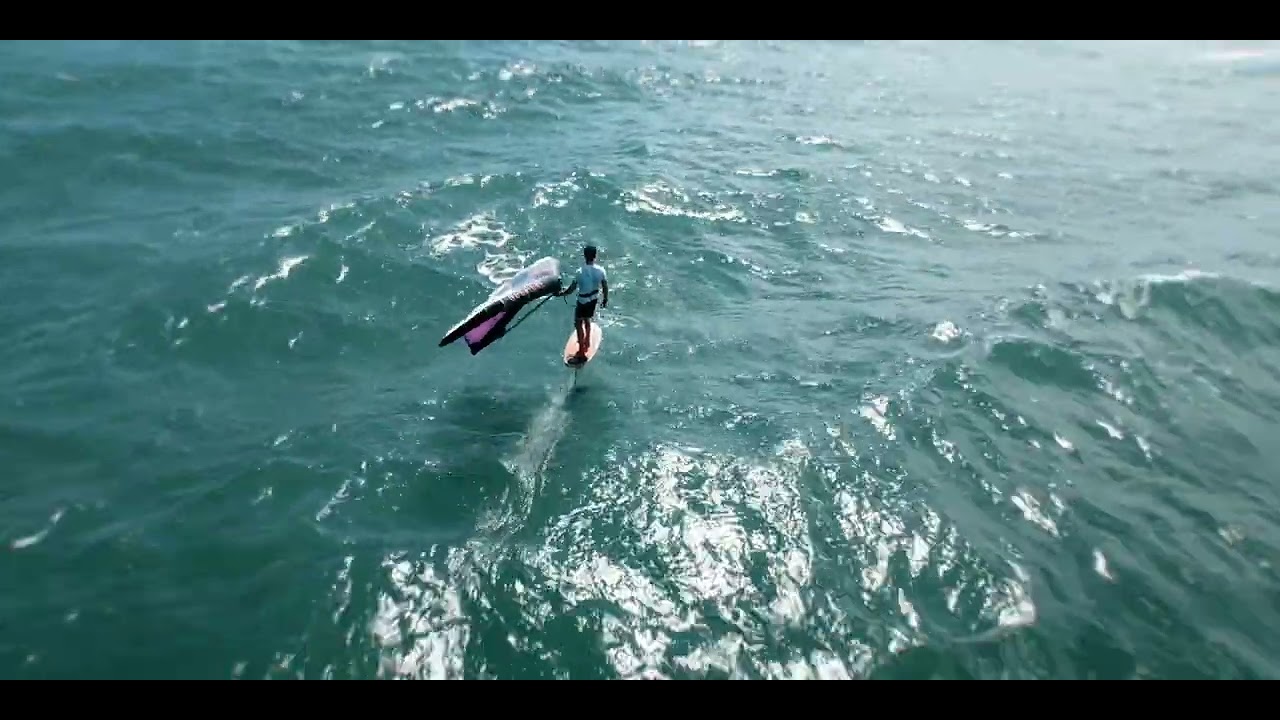 Downwind foil free wing 4K