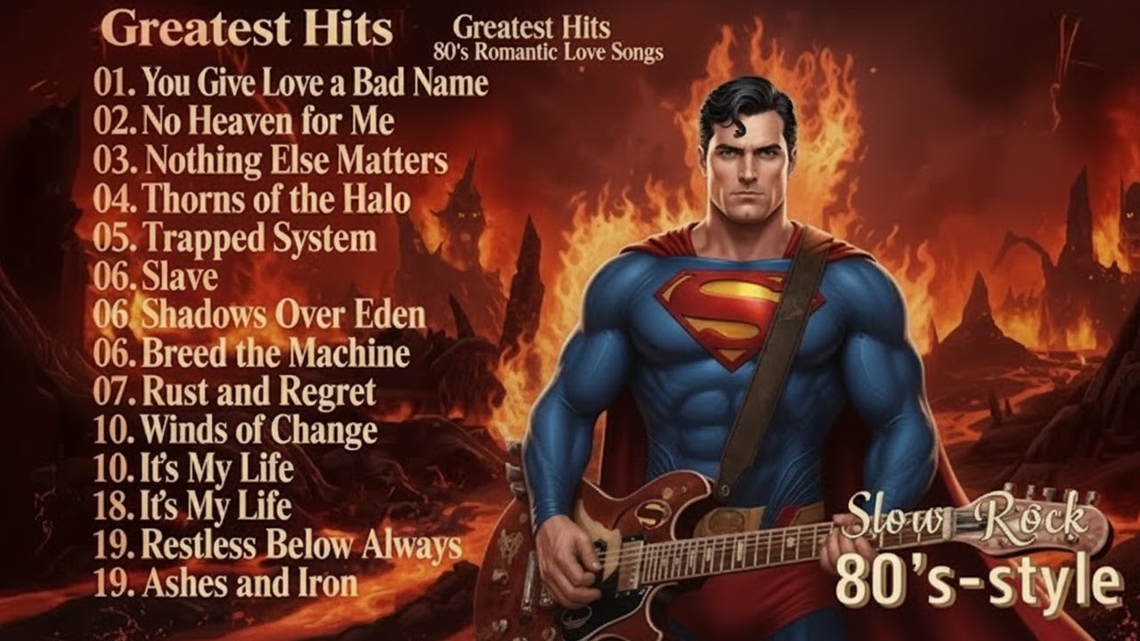 Soft Rock 80s 90s  Romantic Ballads and Love Songs Inspired by Bon Jovi