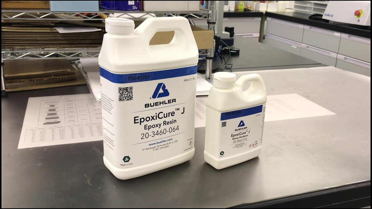 Buehler 非劇物常温硬化エポキシ樹脂　エポキュアJ(Epoxicure J) のご紹介