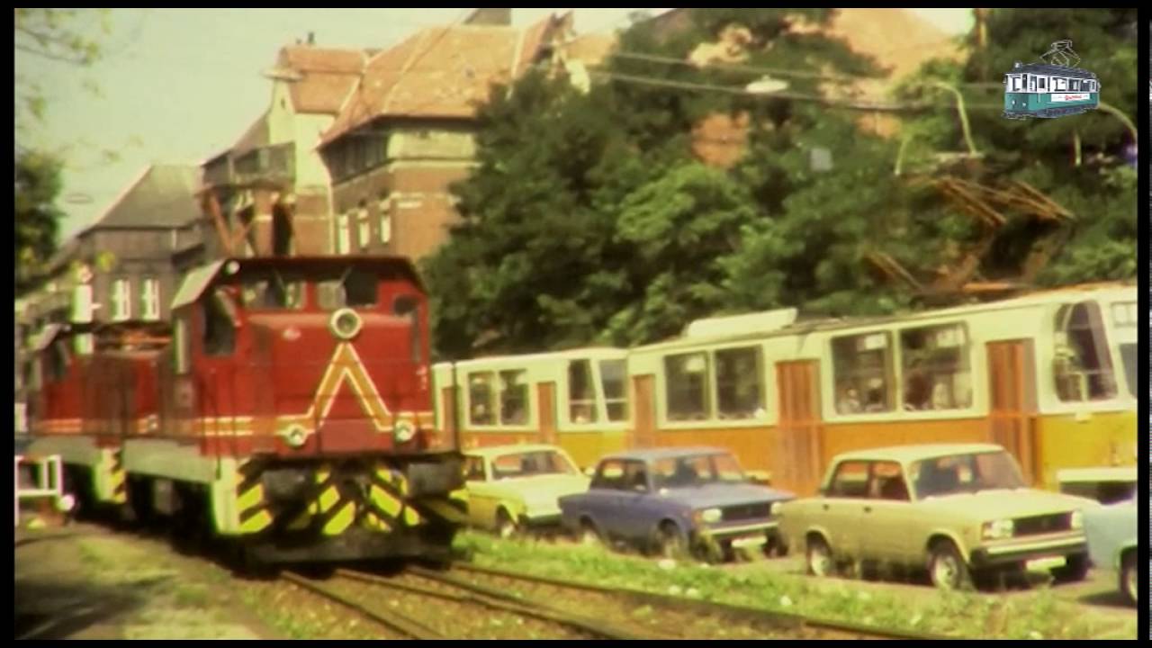 Strassenbahnen in Berlin 1990 - Berliner Straßenbahnen in der Wendezeit - tram in East-Berlin
