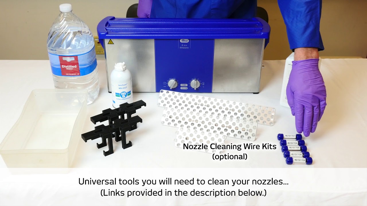 Universal Instruments Nozzle Cleaning Process