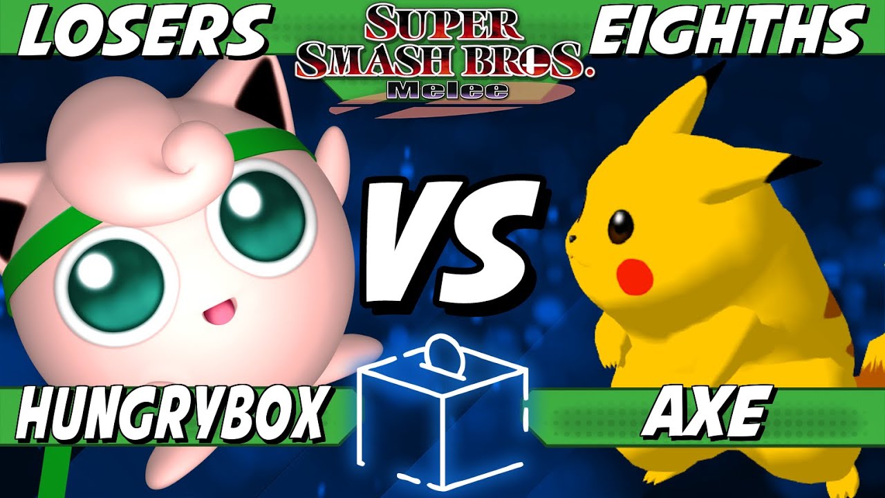 Coinbox 56 - Hungrybox (Jigglypuff) vs Axe (Pikachu) Losers Eighths - Smash Melee