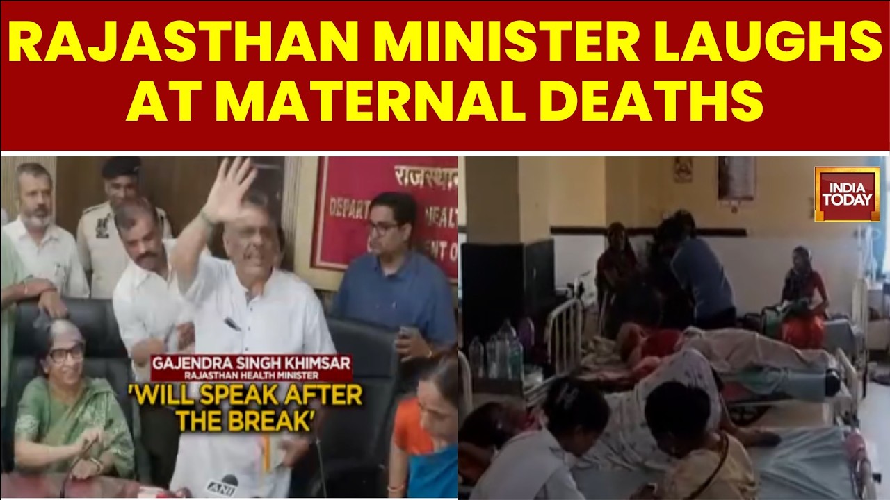 Rajasthan Maternal Deaths Row: Health Minister Under Fire After Viral Remarks | India Today