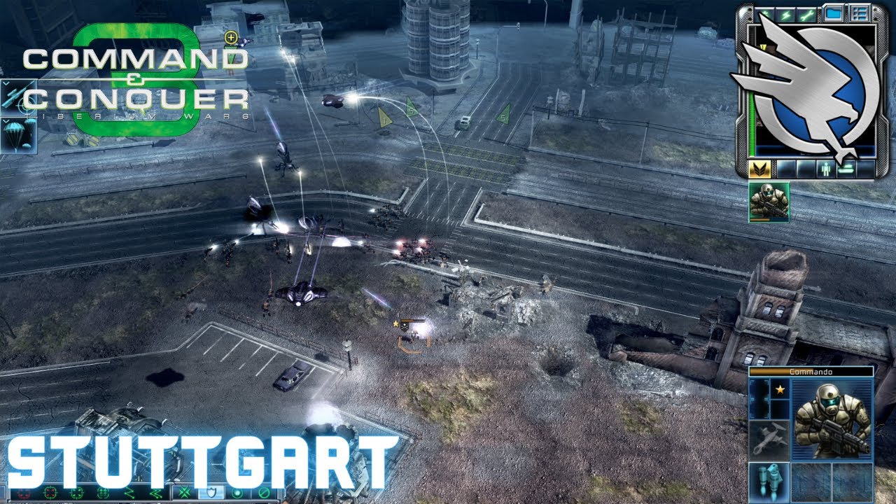 Command & Conquer 3 Tiberium Wars - STUTTGART (Hard)