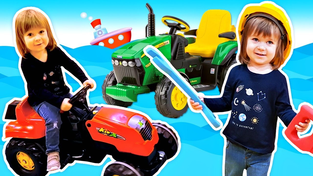 Parco divertimento con giochi fantastici per bambini! - Bianca nella citt&agrave; dei giocattoli
