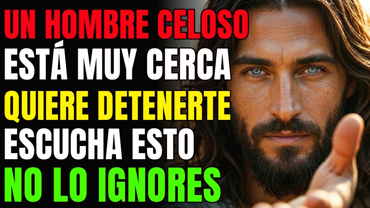 DIOS DICE: UN HOMBRE CELOSO CERCANO A TI ESTÁ LUCHANDO CONTRA TU LLAMADO... | MENSAJE DE DIOS HOY