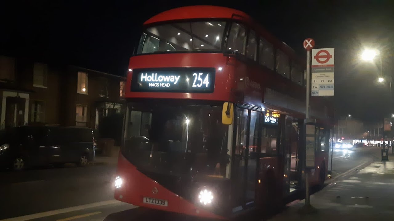 Shabby Full Route Visual - Bus Route 254: Aldgate - Holloway, Nag's Head | The NB4L - Arriva!!