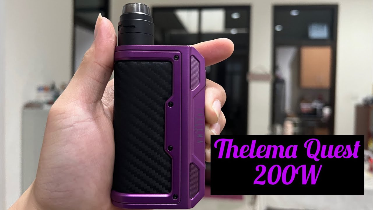 Unboxing Thelema Quest 200W Mystic Purple by Lost Vape