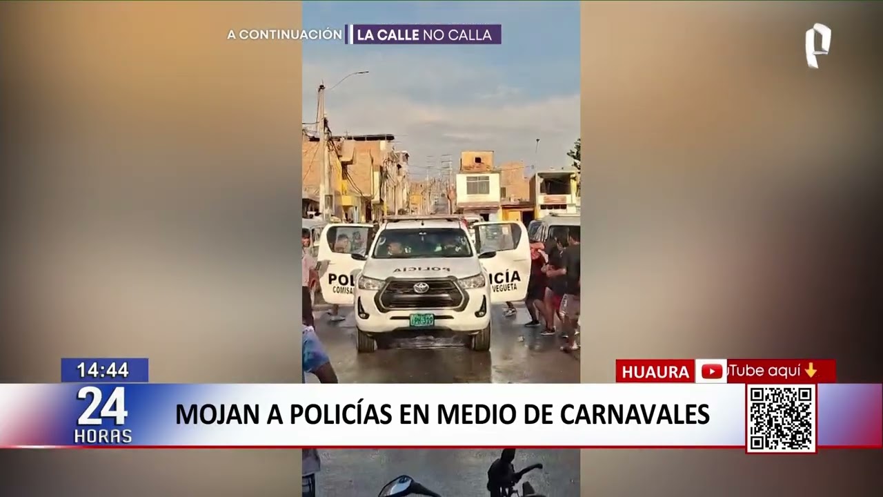 Cusco: lanzan agua y espuma a bus por carnavales