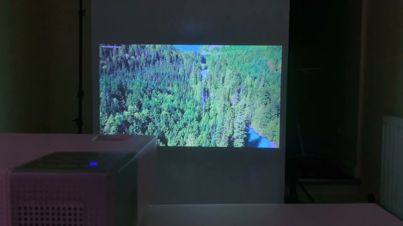 100 Inch Blackout Projector Screen Fabric 16:9 Aspect Ratio 2 in 1 Reversible DIY Home Theatre