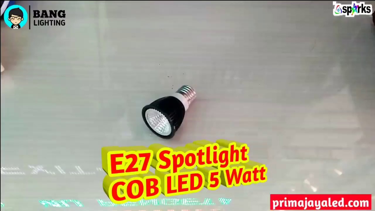 E27 Spotlight COB LED 5 Watt - Prima Jaya LED