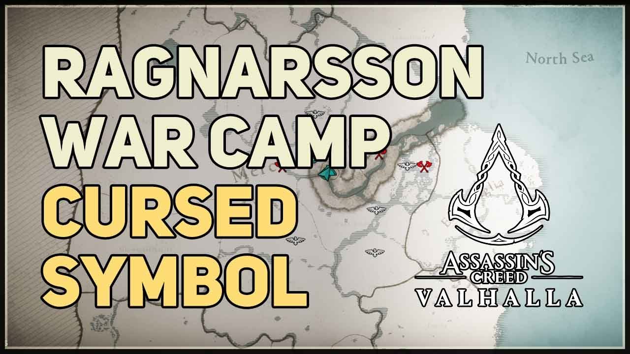 Cursed Symbol near Ragnarsson War Camp Assassin's Creed Valhalla