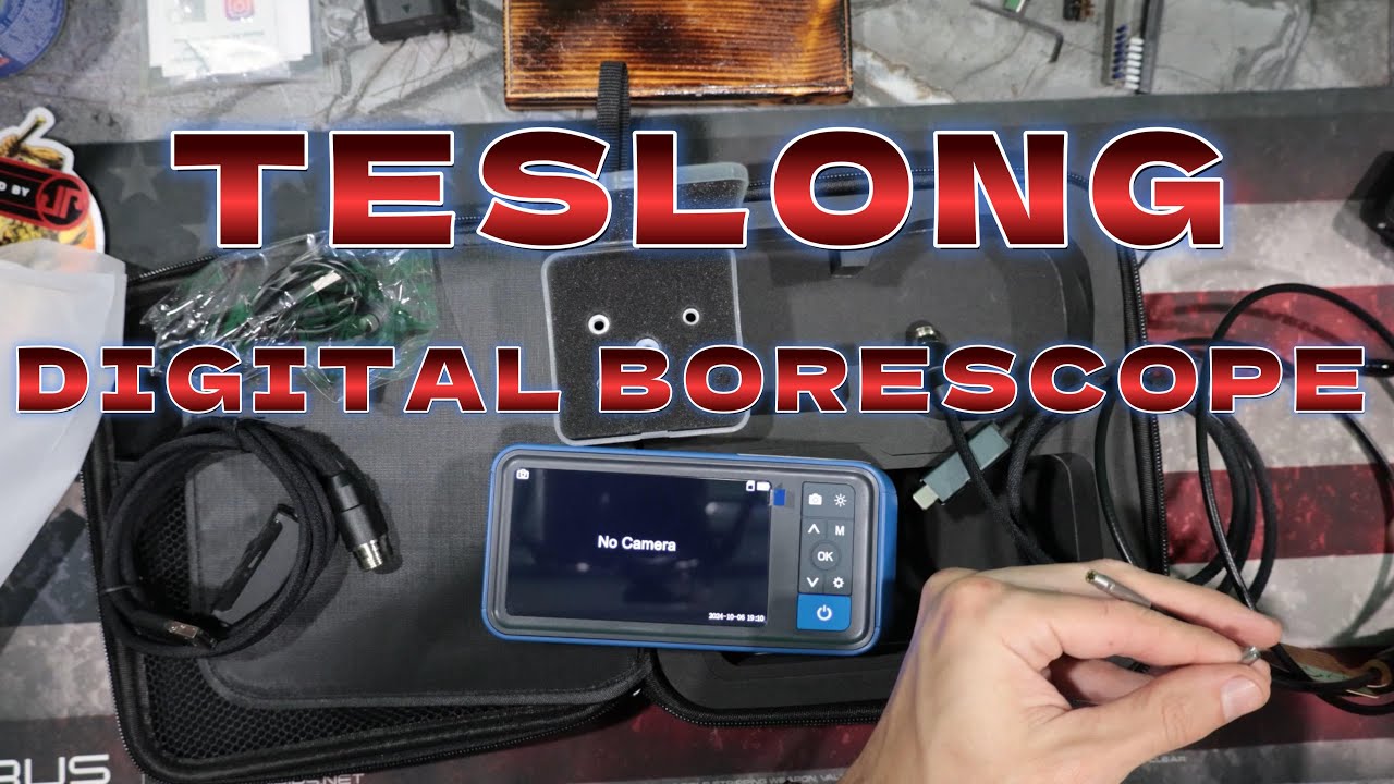 Teslong Digital Borescope - Checking Gas Block Alignment! This Tool Is Clutch!