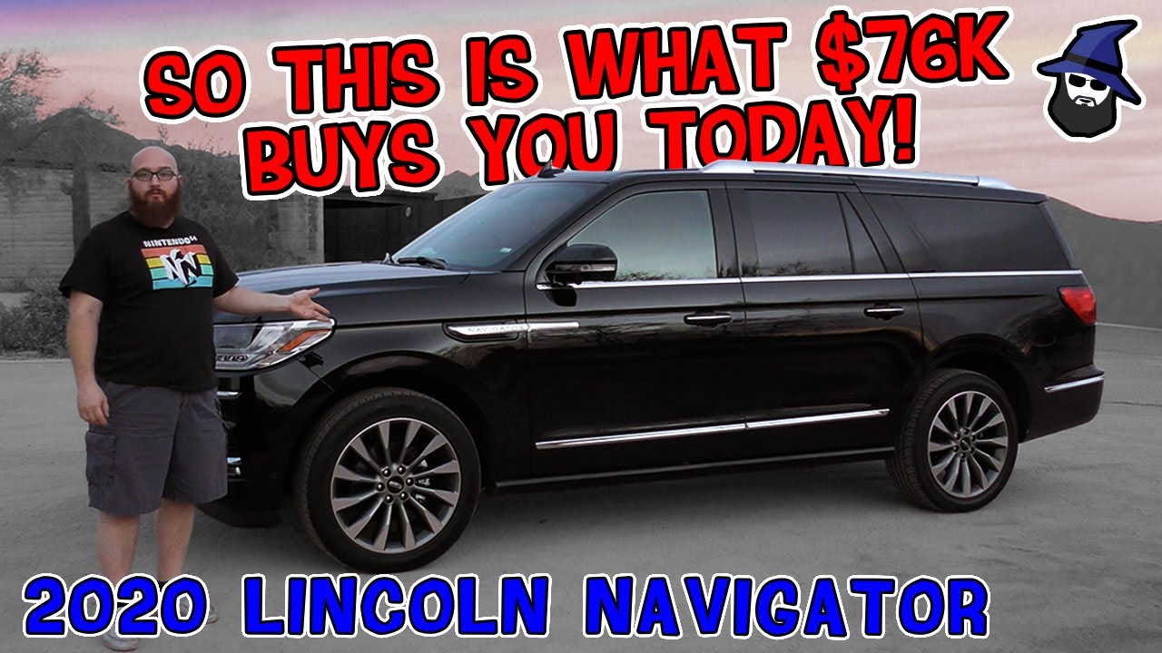 $76K buys you this? CAR WIZARD reviews the 2020 Lincoln Navigator. *Plus shots from Barrett-Jackson*