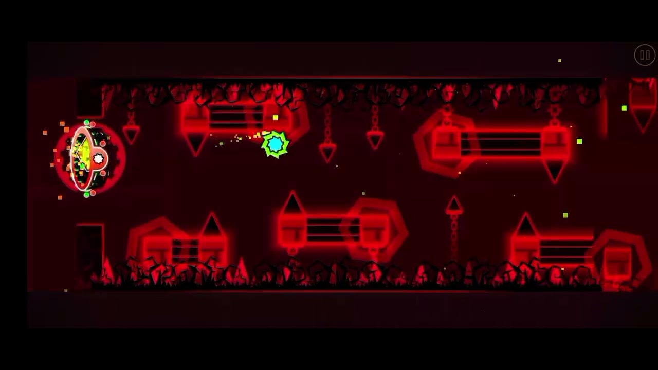 Almost beating bloodbath on mobile #geometrydash #gaming #payattention 