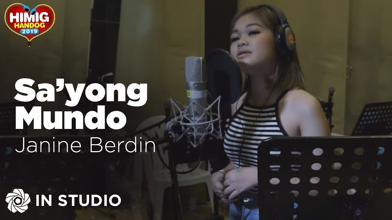 Janine Berdin - Sa'yong Mundo | Himig Handog 2019 (In Studio)