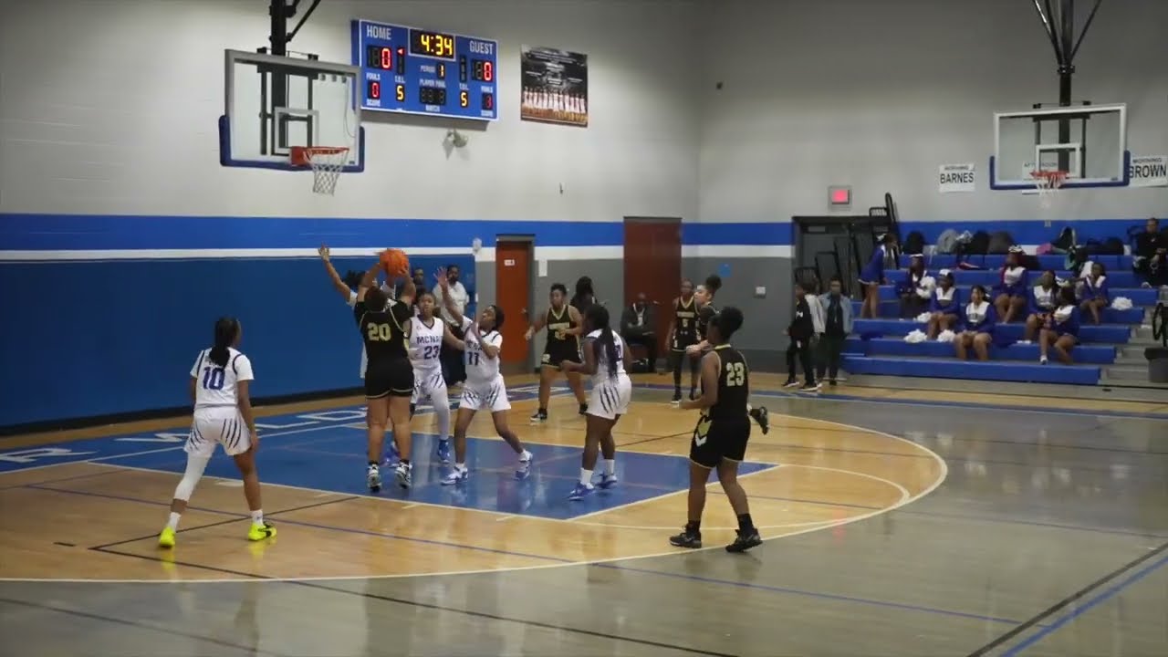 TOP MIDDLE SCHOOL TEAM McNair 8th Grade Girls Basketball vs Monrovia Middle REMATCH 2023 (FULL GAME)