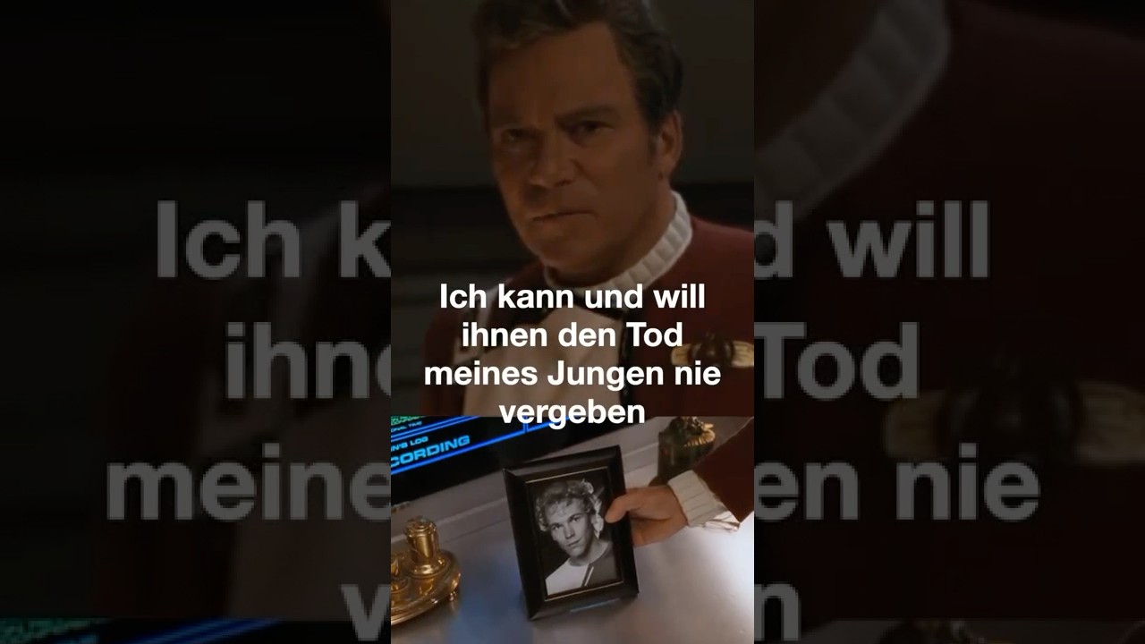 Ich kann und will ihnen nie vergeben #kirk #Klingonen #Mord #StarTrek