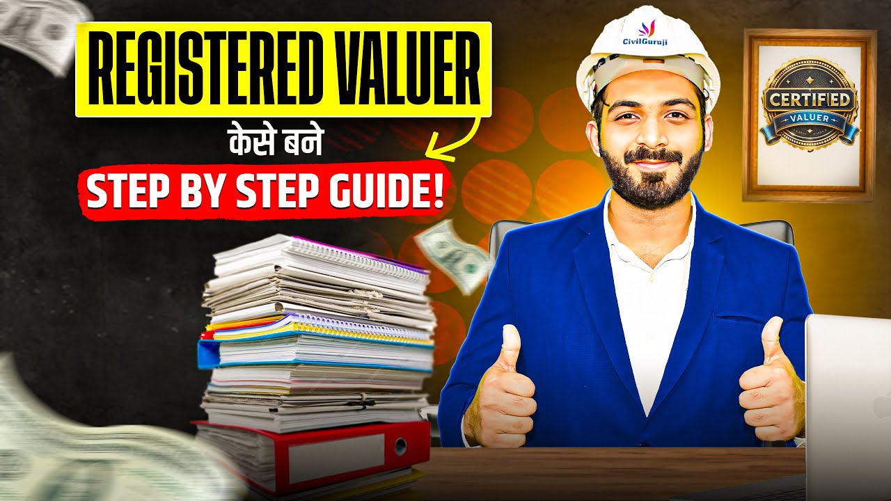 How to become a Registered Valuer? | Step by Step Guide for Civil Engineers
