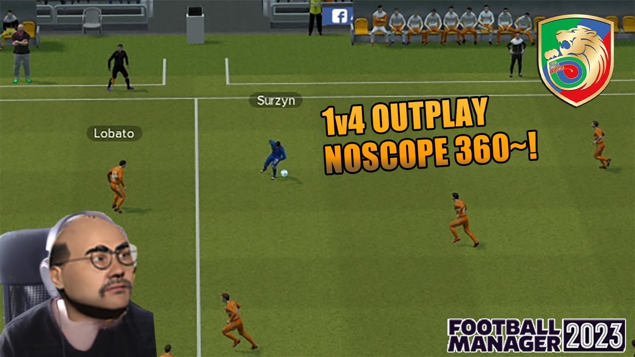 MICHAŁ FURBENS MANAGER | ODCINEK 4 | 1v4 OUTPLAY 360 NOSCOPE PAWEŁ SURZYN - FM2023