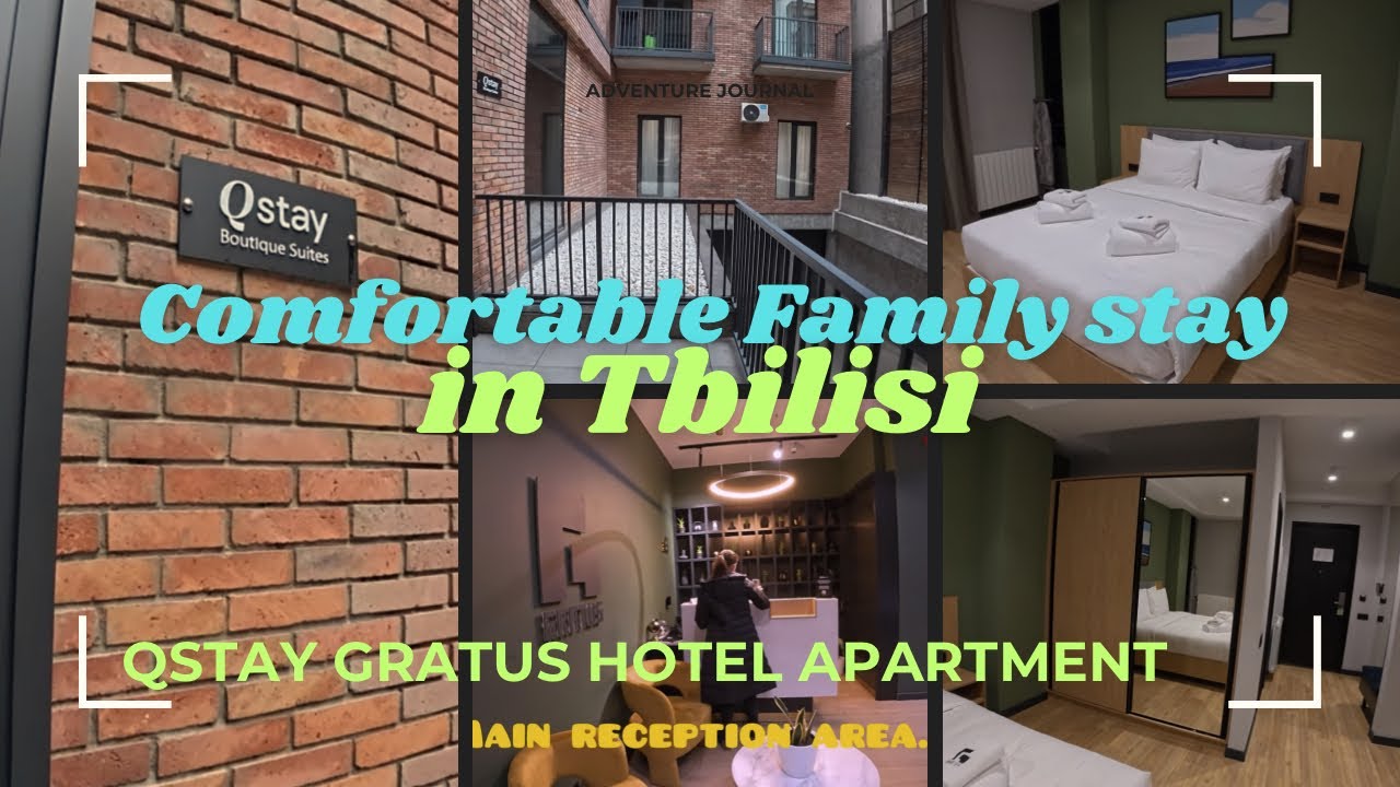 Where to stay in Tbilisi ? A comfortable stay especially for families | 4 K | 2025 | Georgia travel