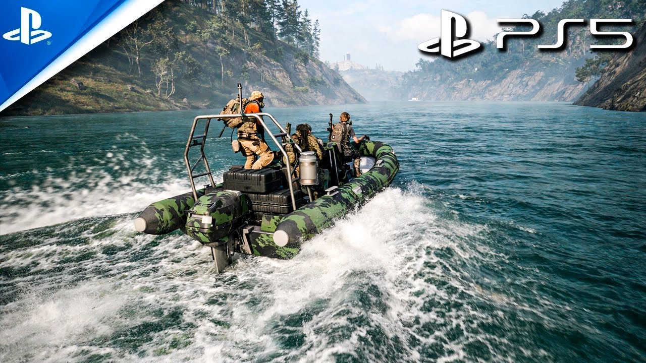 OPERAÇÃO: LOCALIZAR E ROUBAR ARMAS NO NAVIO #24 | GHOST RECON BREAKPOINT PS5 EM 4K60FPS