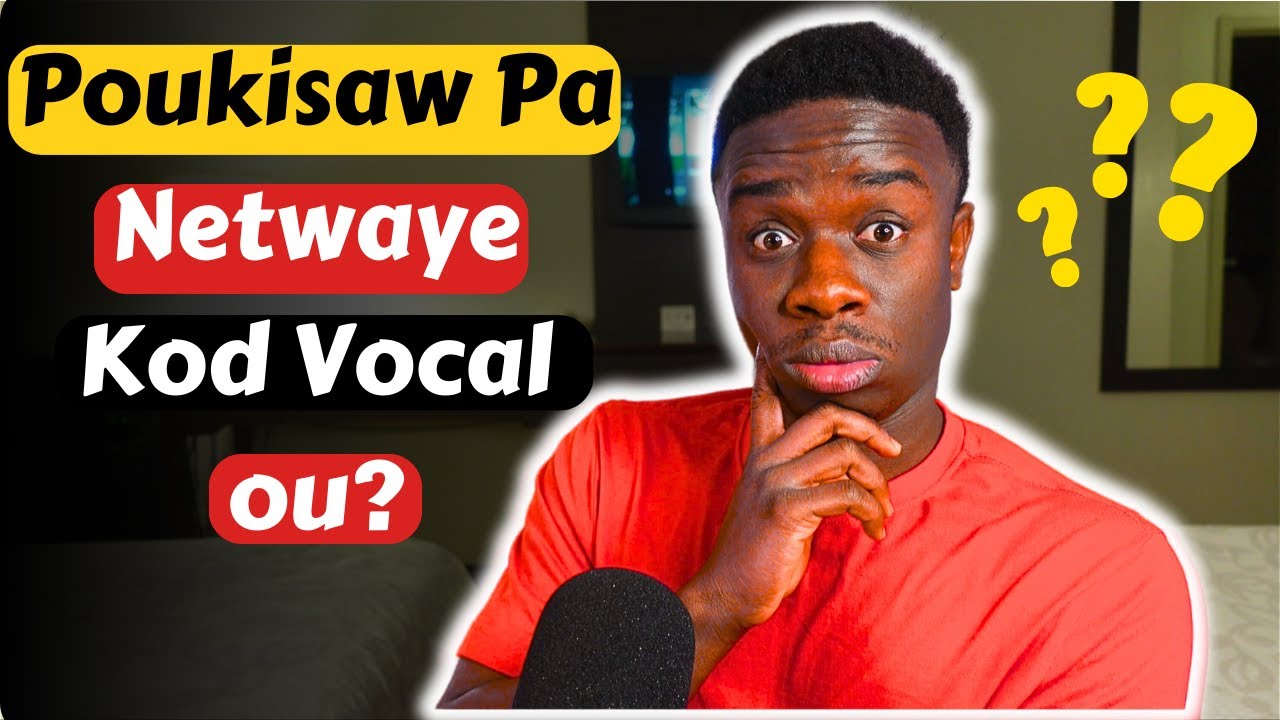 Se Konsa Mwen Netwaye Kod Vocal Mwen Chak Maten