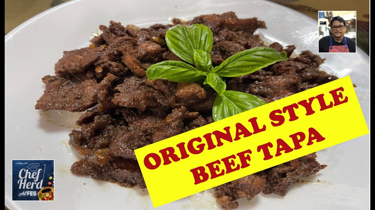 ORIGINAL STYLE BEEF TAPA (Masarap)