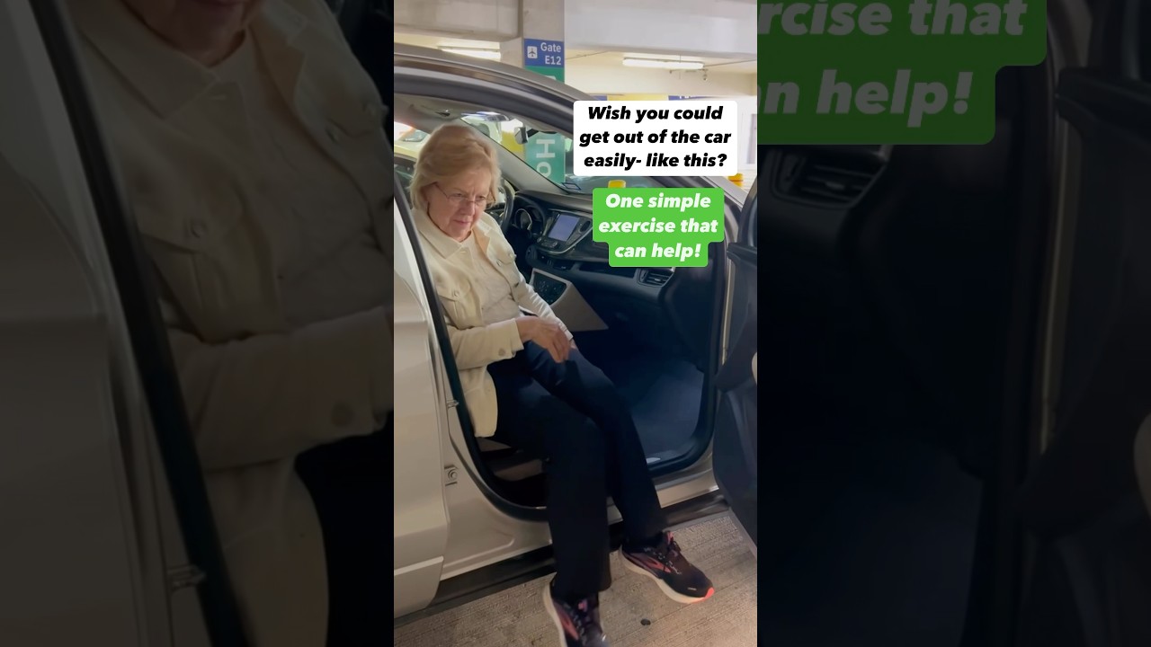 ONE exercise to get out of the car EASILY