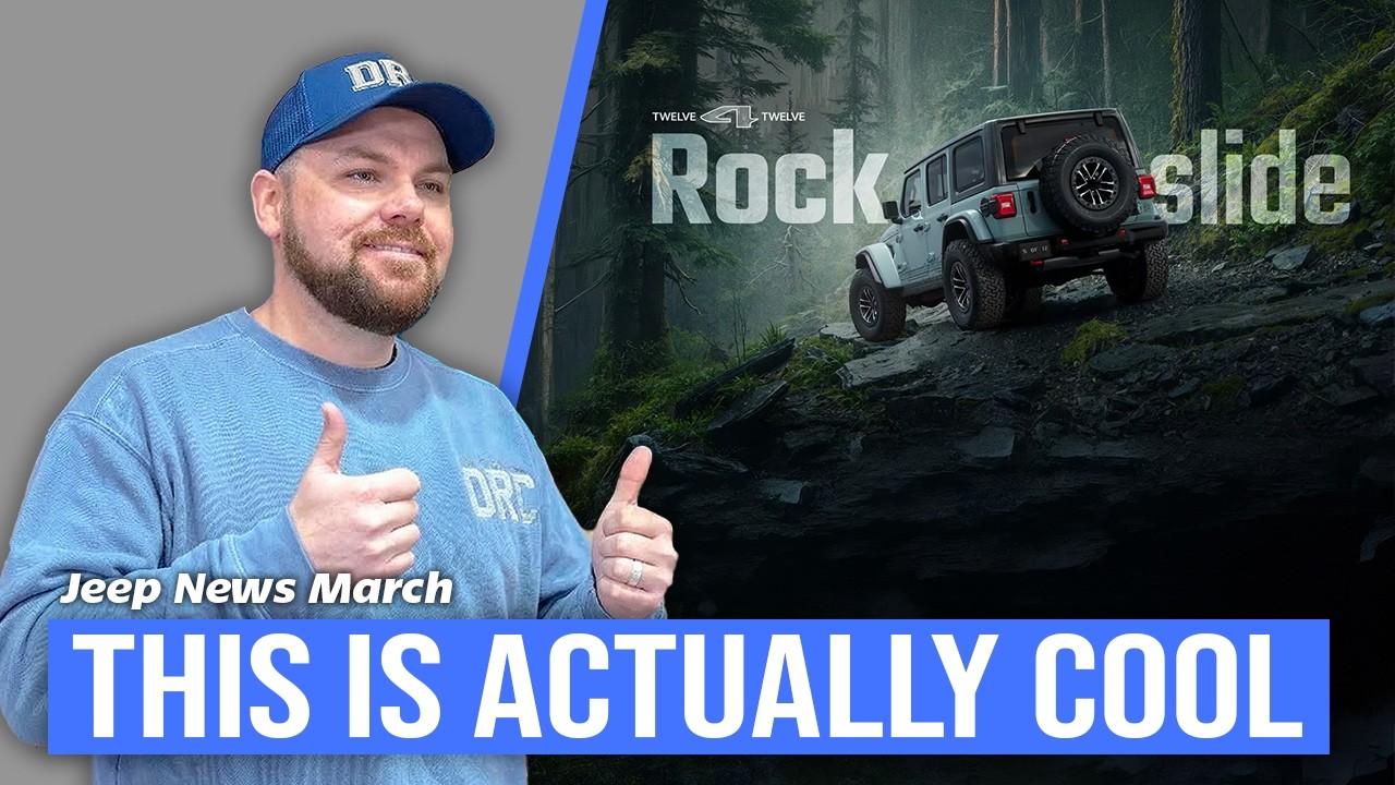 NEW Jeep Rockslide Edition is Cool | Jeep News March