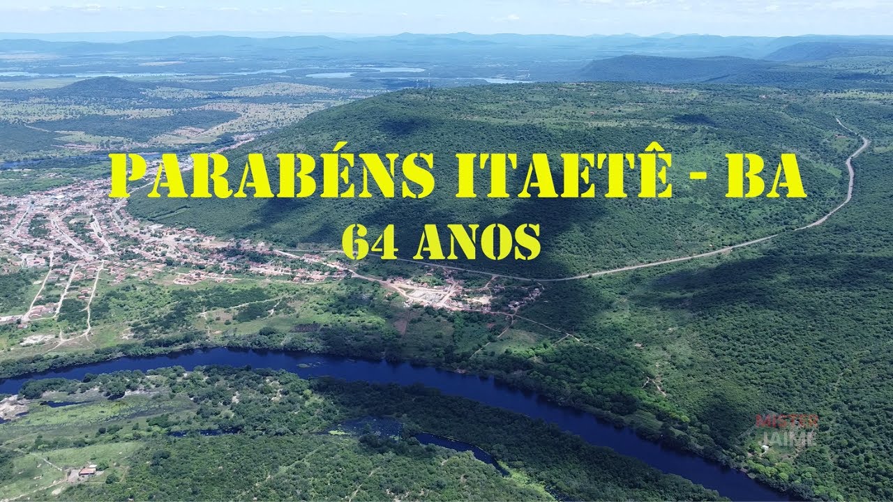 Aniversário de Itaetê Bahia 64 Anos - Homenagem do Canal Mister Jaime