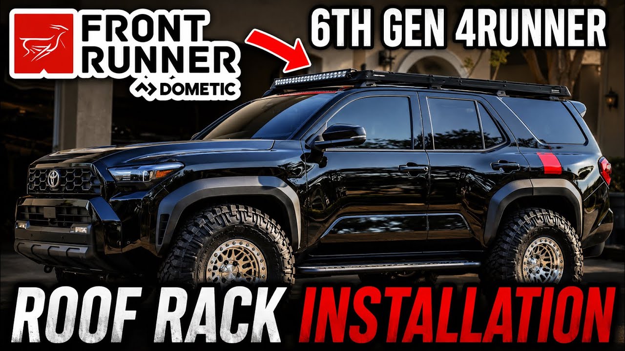 Installing Front Runner Slimsport Roof Rack on the 2025 4runner