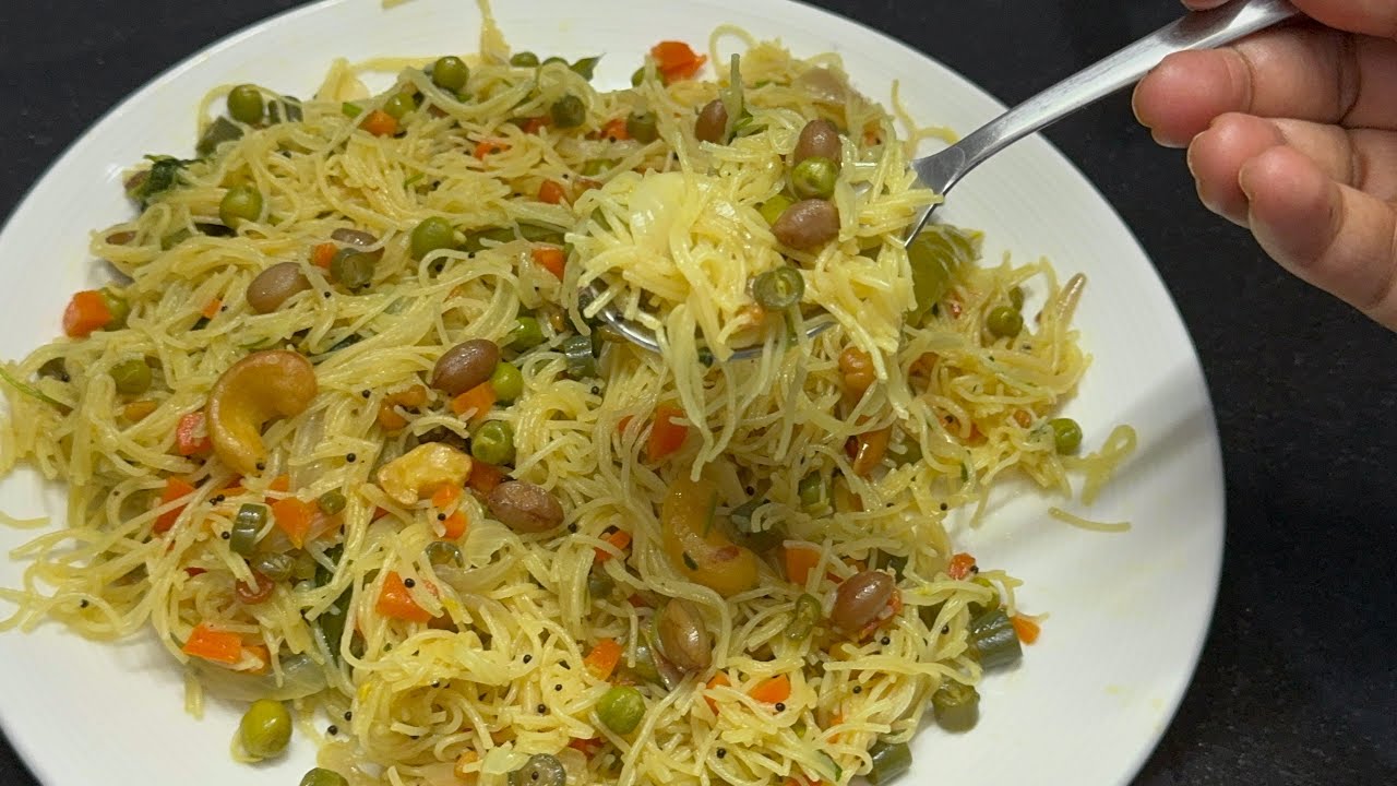 சேமியா உப்புமா இப்படி பக்குவமா குழையாம செய்ங்க👌/semiya Upma recipe in tamil/vermicelli Upma in tamil